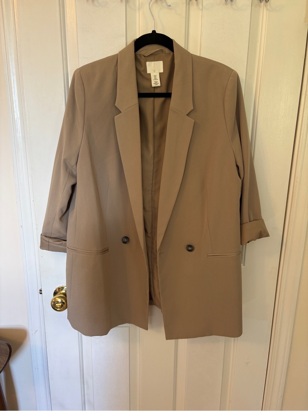 H&M Taupe Over sized Blazer